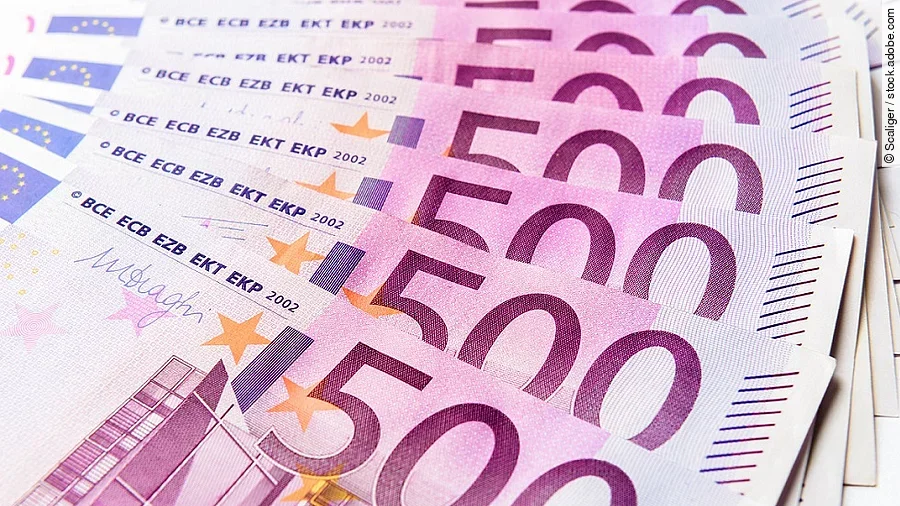 500-Euro-Geldscheine