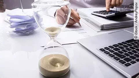 Sanduhr Digitales Gesundheitswesen Sanduhr Digitales Gesundheitswesen