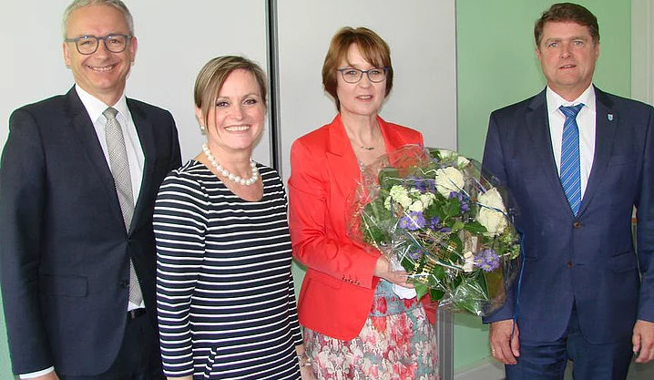 Begrüßung Martina Varrentrapp, Rechbergklinik Bretten