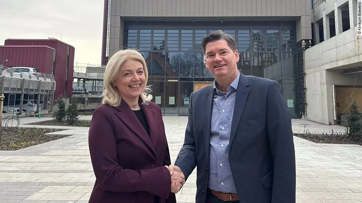 Prof. Annegret Kuhn und Michael Ackermann