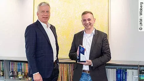 Preisträger Sascha Czech.