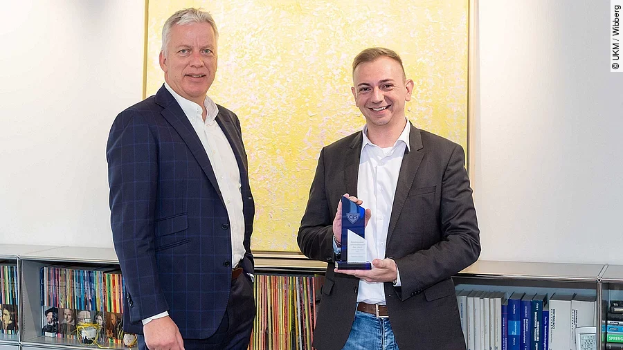 Preisträger Sascha Czech. Preisträger Sascha Czech.