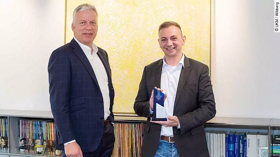 Preisträger Sascha Czech.