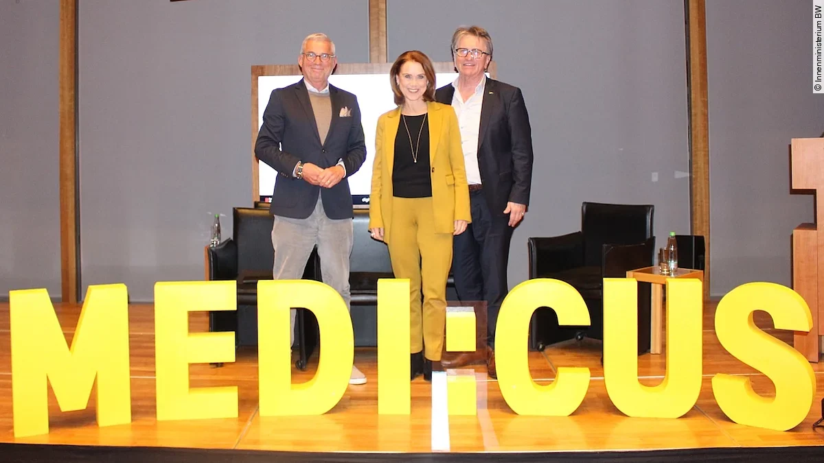 Thomas Strobl, Petra Olschowski und Manne Lucha