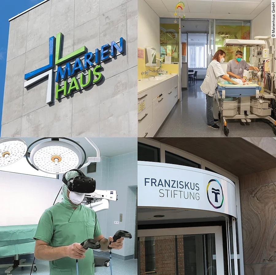 Marienhaus-Gruppe und die St. Franziskus-Stiftung Marienhaus-Gruppe und die St. Franziskus-Stiftung