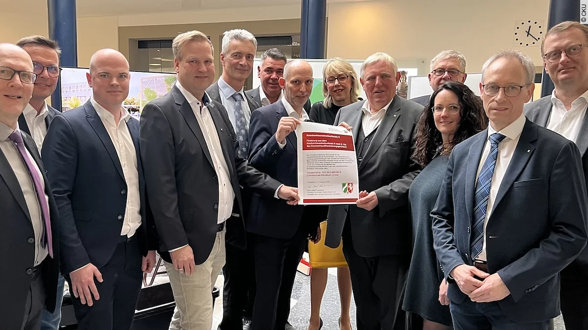 Fördermittelbescheid Christliches Klinikum Unna Fördermittelbescheid Christliches Klinikum Unna