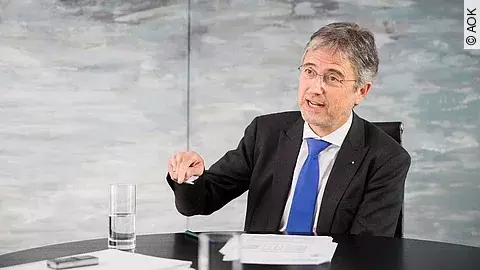 Martin Litsch, Vorstandsvorsitzender AOK-Bundesverband Martin Litsch, Vorstandsvorsitzender AOK-Bundesverband