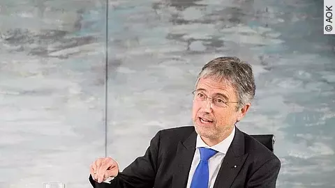 Martin Litsch, Vorstandsvorsitzender AOK-Bundesverband Martin Litsch, Vorstandsvorsitzender AOK-Bundesverband