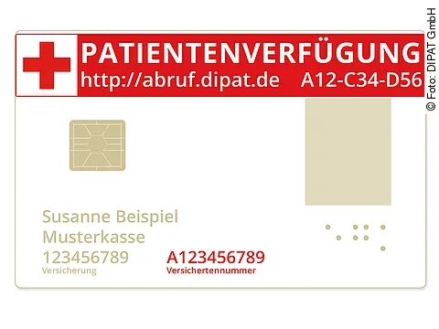 Online Patientenverfügung von Dipat