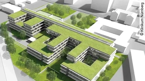 Neubau Zentrum für seelische Gesundheit Klinikum Nürnberg
