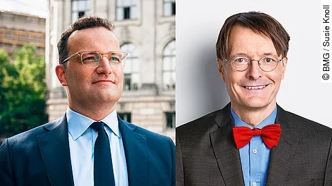 Jens Spahn und Karl Lauterbach