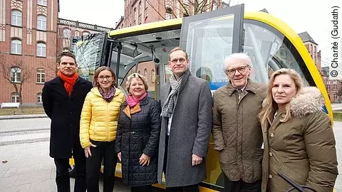 Fahrerlose Busse Charité