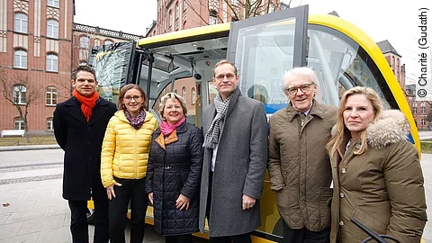 Fahrerlose Busse Charité