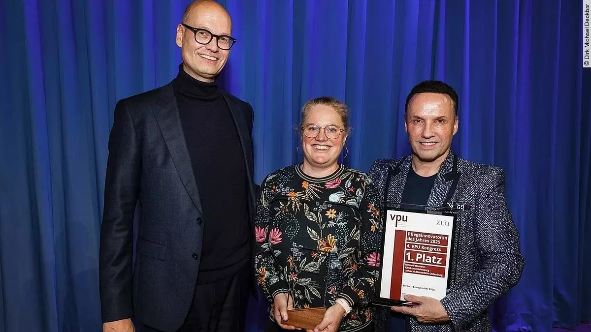 Preisverleihung "Pflegeinnovatorin 2025"