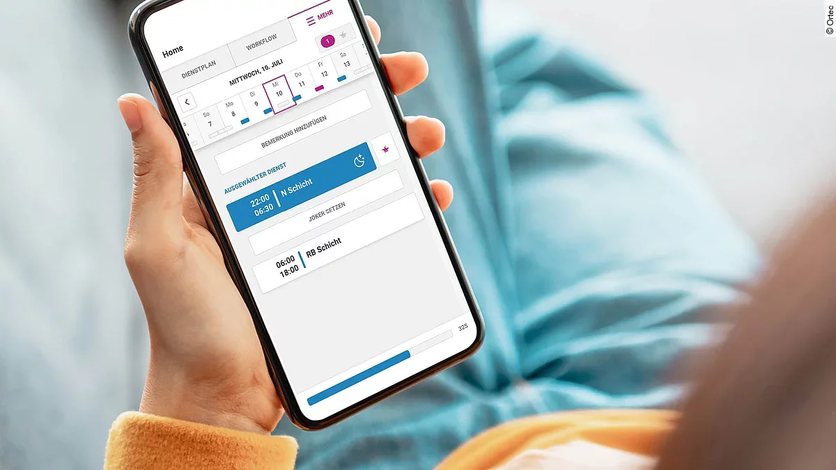 Dienstplanung per App