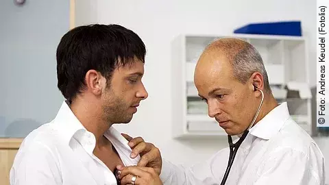 Patient Arzt Untersuchung