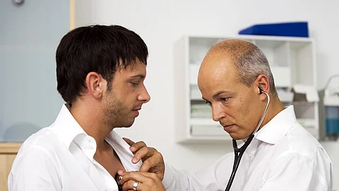 Patient Arzt Untersuchung