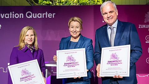 Neuer Zukunftsort Health Innovation Quarter Berlin-Mitte