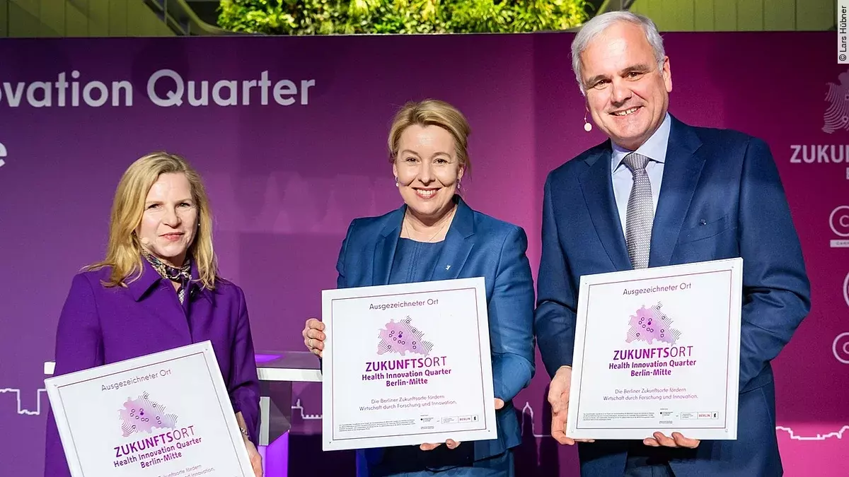 Neuer Zukunftsort Health Innovation Quarter Berlin-Mitte
