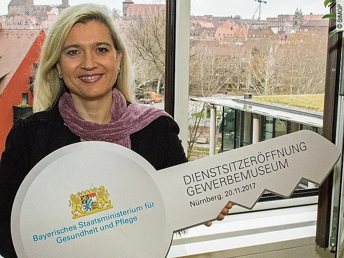 Neueroeffnung Gesundheitsministerium Bayern