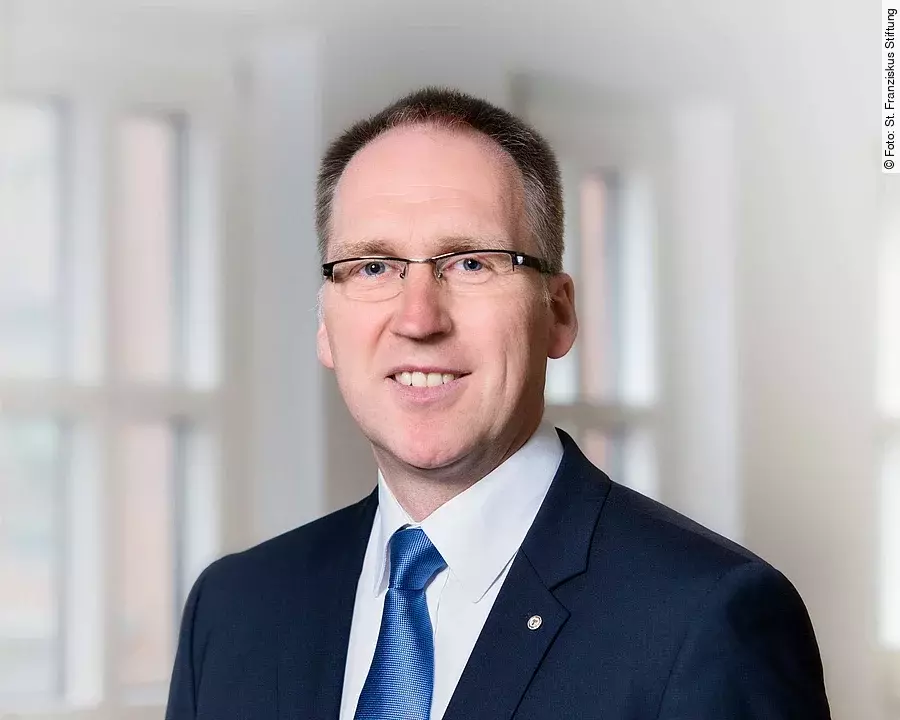 Klaus Goedereis (Vorstandsvorsitzender der St. Franziskus Stiftung)