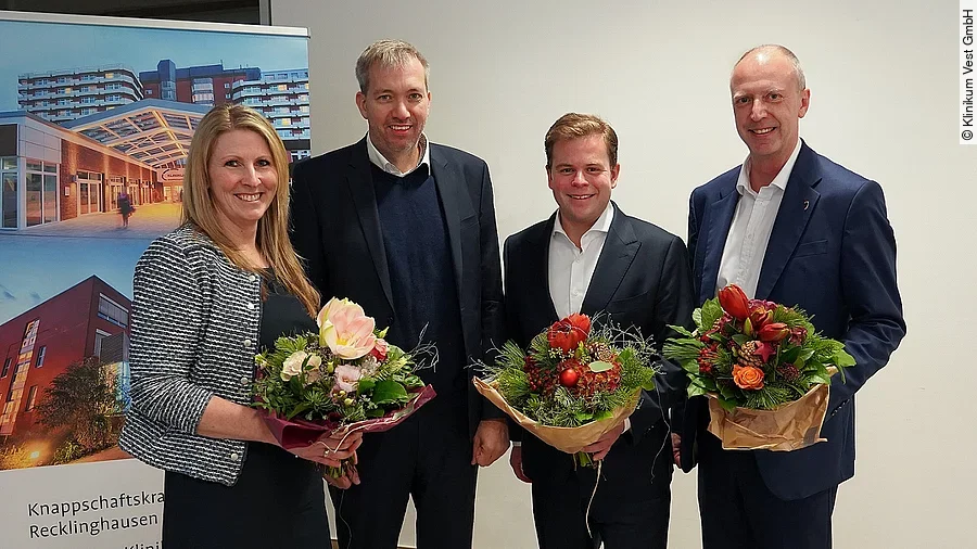 Erweiterte Geschäftsführung der Klinikum Vest GmbH. Erweiterte Geschäftsführung der Klinikum Vest GmbH.