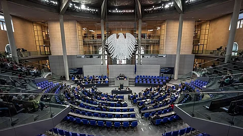 Plenum im Bundestag