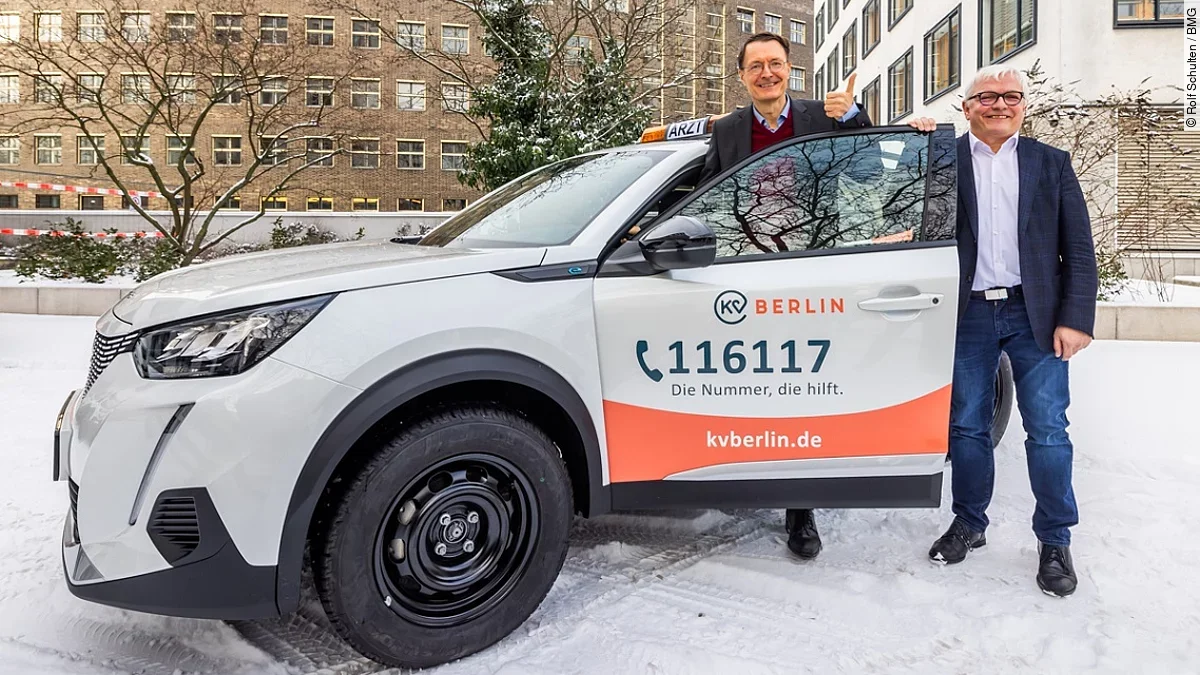 Prof. Karl Lauterbach und Dr. Burkhard Ruppert