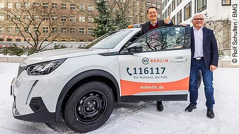 Prof. Karl Lauterbach und Dr. Burkhard Ruppert