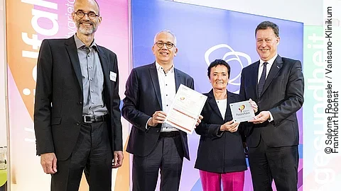 Zertifikatsübergabe Varisano Kliniken