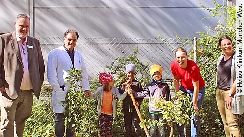Führungstrio Helios Klinikum München West