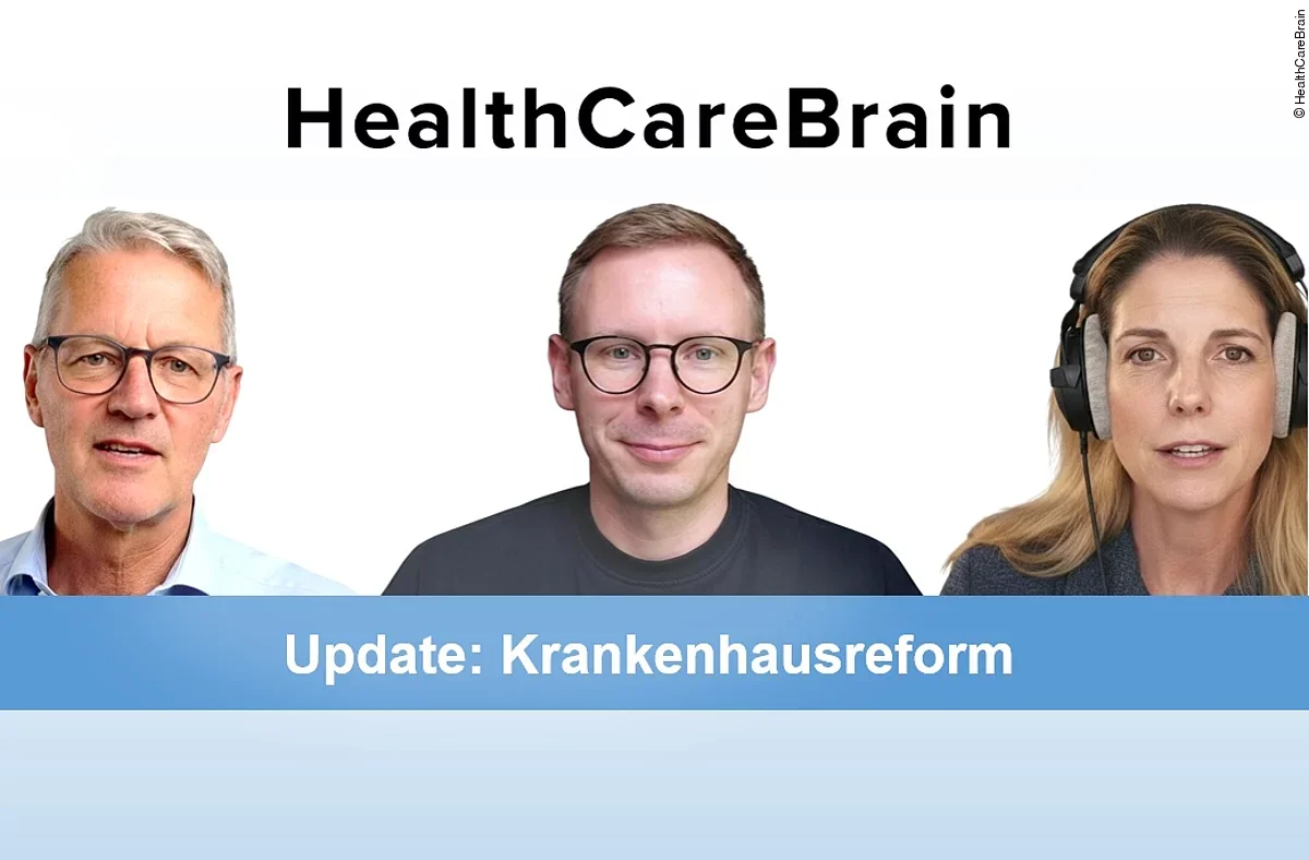 Als Doppelserie mit Dr. Gerald Gaß: Der Podcast HealthCareBrain von Dr. Kerstin Stachel und Lennart Eltzholtz.