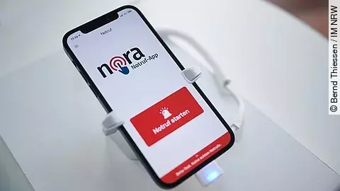 Notruf-App Nora