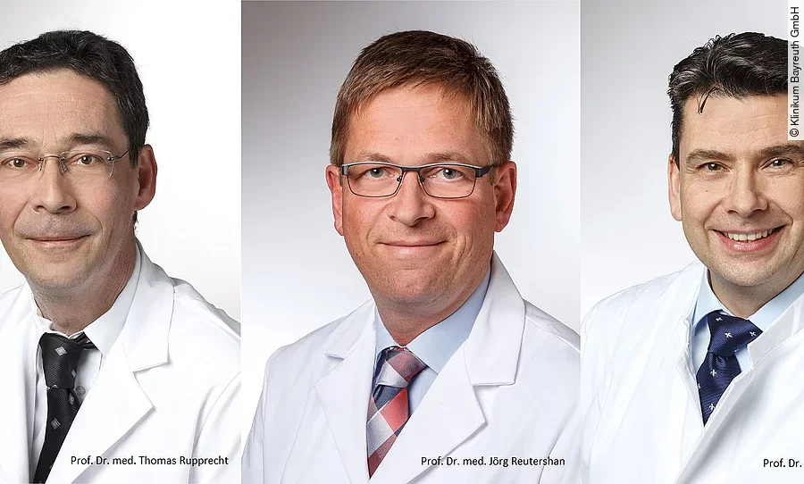 Prof. Dr. Thomas Rupprecht, Dr. Jörg Reutershan, Prof. Dr. Christian Stumpf, Klinikum Bayreuth Prof. Dr. Thomas Rupprecht, Dr. Jörg Reutershan, Prof. Dr. Christian Stumpf, Klinikum Bayreuth