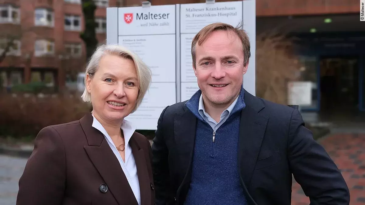 Kerstin Ganskopf und Philipp zu Löwenstein