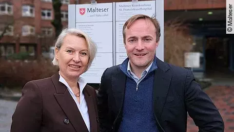 Kerstin Ganskopf und Philipp zu Löwenstein