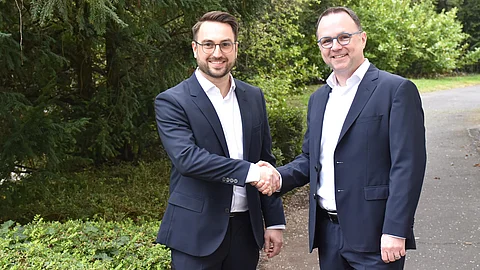 Jonas Wilbert und Christian Straub