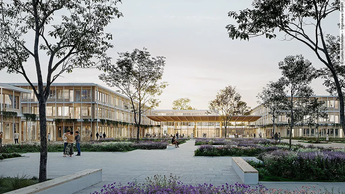 Plan Neubau Klinikum Lübbecker Land