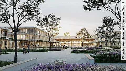 Plan Neubau Klinikum Lübbecker Land