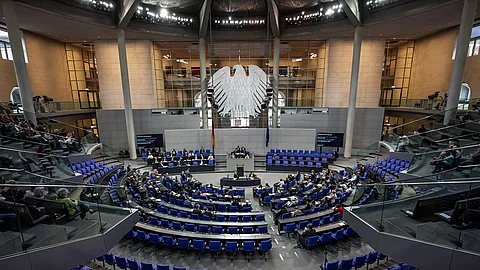 Plenum im Bundestag
