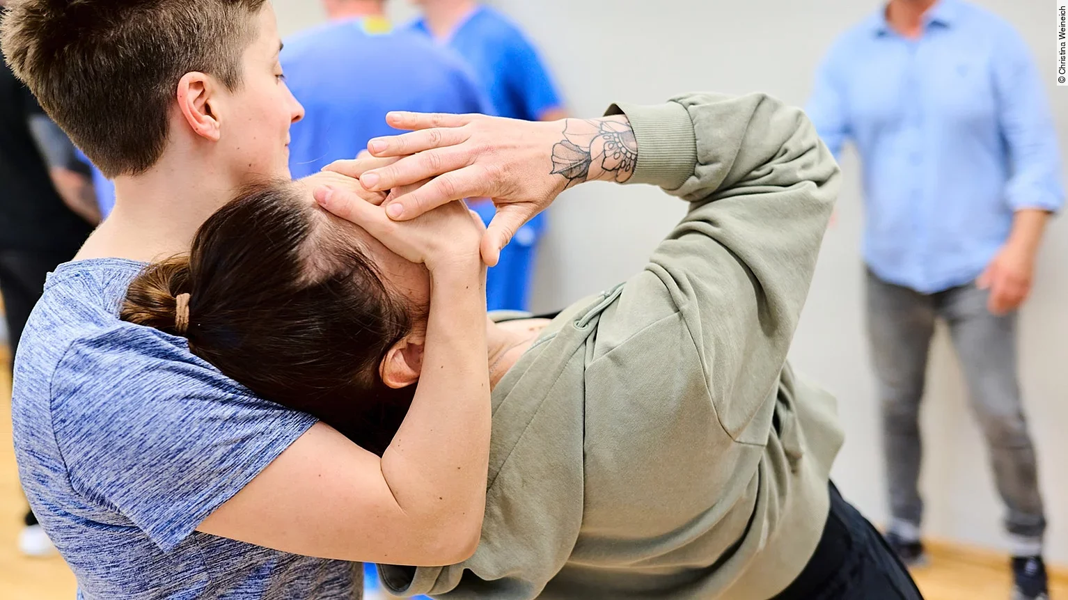 Deeskalationstraining bei DRK Berlin