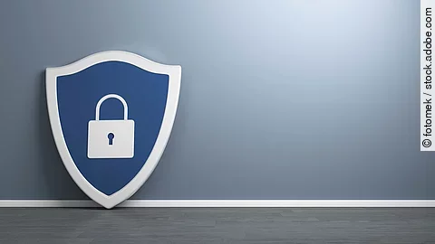 Schild mit darauf abgebildetem Schloss