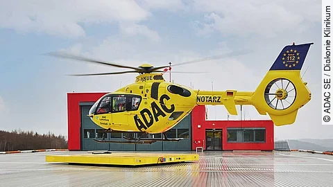 Dachlandeplatz Luftrettung Diakonie Klinikum Jung-Stilling Dachlandeplatz Luftrettung Diakonie Klinikum Jung-Stilling