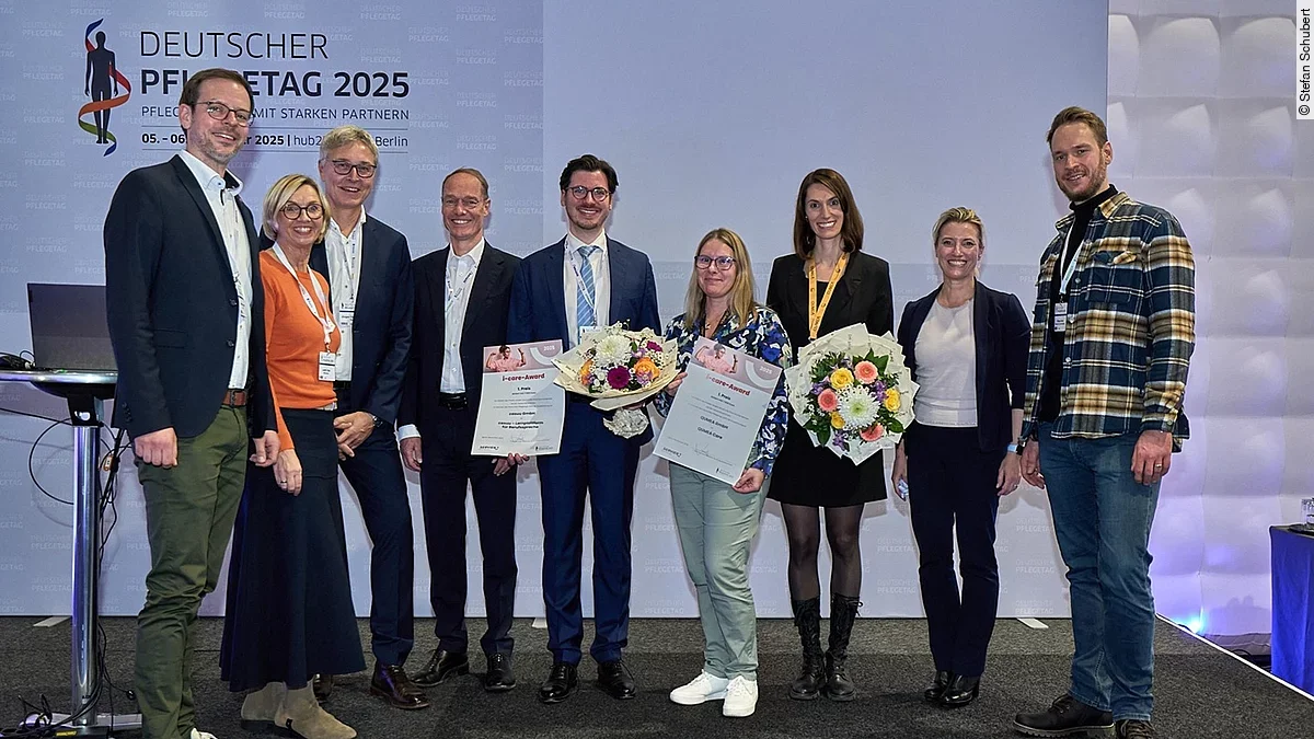 Teamfoto Preisverleihung