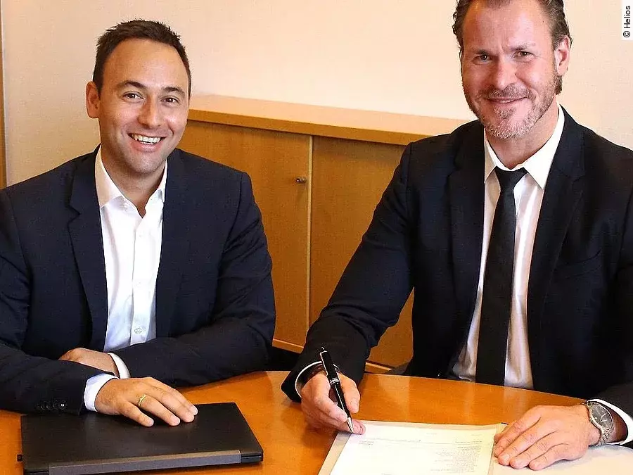 Daniel Amrein(l.) und André Trumpp(r.)