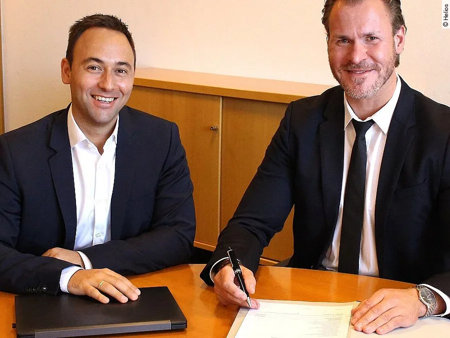 Daniel Amrein(l.) und André Trumpp(r.)