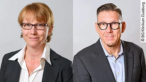 Claudia Kästner und Oliver Crone, Pflegedirektoren
