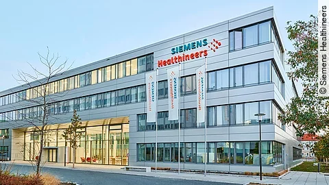 Unternehmenszentrale Siemens Healthineers Erlangen