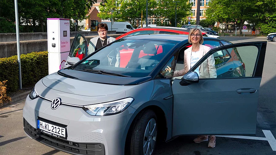 E-Fahrzeugflotte am KRH E-Fahrzeugflotte am KRH