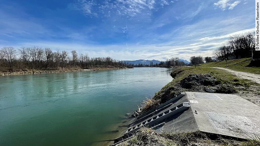 Flusskühlung am Inn Flusskühlung am Inn